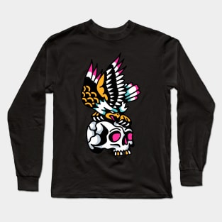 Skull eagle Long Sleeve T-Shirt